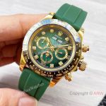 High Quality Replica Rolex Cosmograph Daytona Different Colors Strap Different Colors Face Dial High-composite Carbon Fiber Bezel Fashion Watch 40*12.4mm